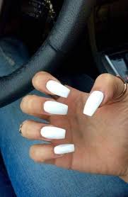 Natural / clear usage instructions: 41 Ideas Nails Long Square Makeup Nails Acrylic Nails Coffin White Acrylic Nails