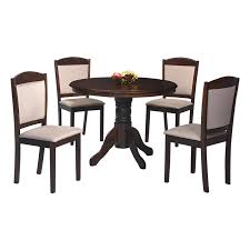 One piece of furniture, endless combinations. Aubrey Round 4 Seater Dining Set Mandaue Foam