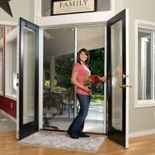 retractable screen doors french doors with screens double doors retractable screen door