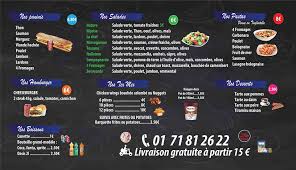 Square slices and square pizzas are off menu items, call for availabilty. Pizza Feu De Bois Startseite Aulnay Sous Bois Speisekarte Preise Restaurant Bewertungen Facebook