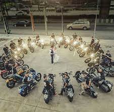 We Are Family D F F D Club Style Dyna Thailand Bike Wedding Biker Wedding Motorcycle Wedding
