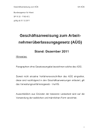 Das gilt nicht nur für personaldienstleister, sondern auch für deren kunden. Https Www Hbb Ev De Hbb Intern Intern Pdf Merkblaetter Arbeitsagentur Geschaeftsanweisung 20zum 20aueg 20der 20ba Ab 2001 12 2011 Pdf