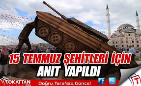 Piyade tugay komutanlığına bağlı tank tabur. Tokat Ta 15 Temmuz Icin Anit Yapildi Tokat Haber
