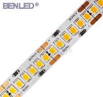 Tira de iluminación LED SMD 240, Diamante brillante, 24 voltios, 2835  leds/m, blanco cálido