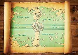 One Piece Map The World By Egit Redbubble Anime Crafts Waterfall Drawing Map