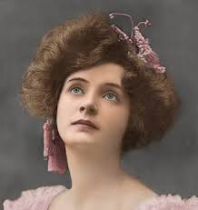 Colorized this photo. Year: 1909 Mary William Ethelbert Appleton "Billie"  Burke (August 7, 1884