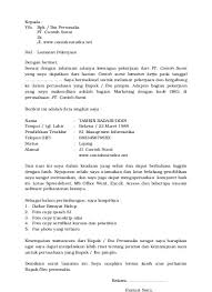 Cara membuat lamaran kerja dengan tulisan tangan. 11 Format Surat Ran Kerja Online Terbaru Ms Word