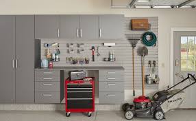 • 3/4 thick double sided melamine. Custom Cabinets Dallas Garage Storage