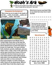 Freebibleimages is a uk registered charity (1150890). Noah S Ark Worksheet Evidence Bible Pathway Adventures