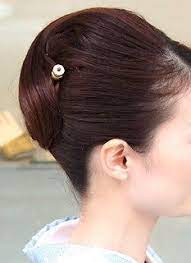 和服 着物のヘアセット 銀座ホステスさん髪型和髪 銀座高級クラブホステス the567 のブログ アップヘア 卒業式 髪型 ミディアム ヘアセット