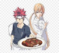 Las dessert (shokugeki no soma). Soma And Erina Shokugeki No Soma San No Sara Original Soundtrack 1 Hd Png Download 595x676 4797505 Pngfind