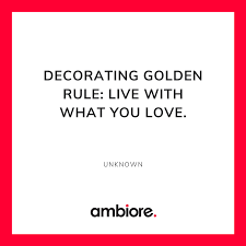 Decorating Golden Rule Live With What You Love Unknown Homedecor Interiordesign Interior Home Decor Design House Styles Trendy Home Golden Rule