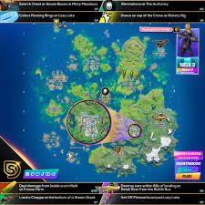 Nous vous montrons comment accomplir les plus ardus afin d'augmenter rapidement les paliers de votre passe de combat du mode battle royale de fortnite. Defis De La Semaine 3 Guide Fortnite Saison 3