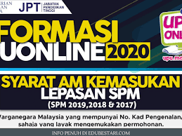 Biasiswa fair & lovely 2018 : Syarat Am Kemasukan Upu Lepasan Spm Sesi 2020 Untuk Pelajar Lepasan Spm 2019 2018 2017 Edu Bestari