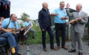 King proves a hit with ukulele solo