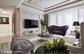 幸福空間 陳嘉鴻 室內設計個案 古典優雅氣質好宅的美好生活藍圖 flat screen electronic products