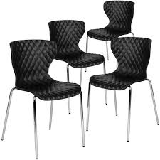 Lowell Contemporary Stackable Chair In 2020 Furniture Solid Wood Dining Chairs Flash Furniture