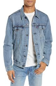 Levi S Denim Trucker Jacket Icy Nordstrom Denim Jacket Men Blue Jean Jacket Mens Light Blue Jean Jacket