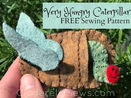 Very Hungry Caterpillar Free Sewing Pattern