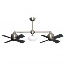 Dual ceiling fans are the thing everybody's talking about. Dual Ceiling Fans Double Headed Ceiling Fan Twin Motors Modernfanoutlet Com