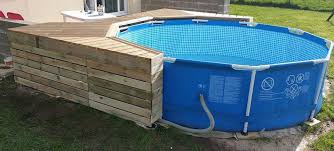 Habillage Piscine Autoporte Intex Piscines Plages Habillage Piscine Hors Sol Amenagement Piscine Hors Sol Piscine