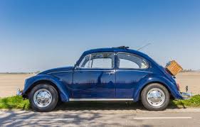 Image result for Dark Blue 1950 Beetle