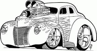 Some colors of cars, such as dark colors and bright colors, are harder to clean than cars painted lighter colors. Hot Rod Coloring Pages To Print Coloring Home