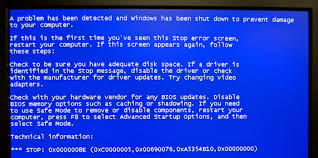 A blue screen of death is usually hardware or driver related but most will show a stop code to help you figure out the root cause. Windows Absturz Vor Explosion Blue Screen Auf Der Olbohrstation Taz De