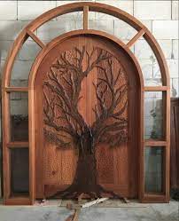 Check spelling or type a new query. Custom Hand Carved Tree Door Wood Doors Monarch Custom Doors