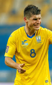 Ukraine national league nation 2021 match un worn football shirt #9 yaremchuk. New Season Ukraine Home Football Shirt 2020 2022