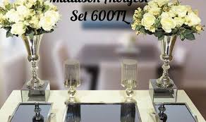 Söz nişan gold petek sunum masası seti jardinyer şamdan vazo. Nisan Ve Soz Masasi Seti Mutlu Son Atolyesi