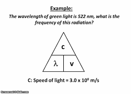 1 C This Shows The Equation Dealing With Frequency Wavelength And Speed And How To Persuasive Writing Prompts Text Structure Worksheets Chemistry Worksheets