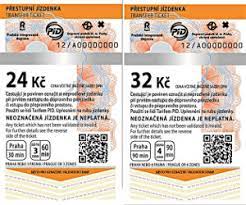 Informations et tarifs des tickets de transport de la ratp. Les Billets Des Transports Publics De Prague
