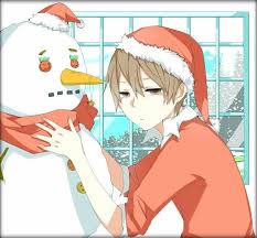 Tags Christmas Christmas Outfit Snowman Costume Christmas Hat Window Arte Anime Anime Meninas Anime