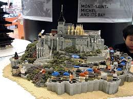 Lego Mont Saint Michel Lego Castle Lego Design Lego Architecture
