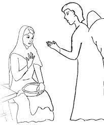 This coloring sheet meassure is around 600 pixel x 801 pixel with approximate file size for around 118.27 kilobytes. Angel Visits Mary Coloring Pages Coloring Pages Super Coloring Pages Angel Coloring Pages