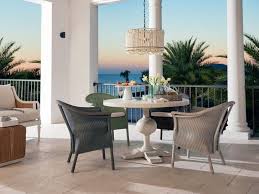 Available In Four Relaxed Colors The Bar Harbor Dining And Accent Chair Offers Style And Versatility Universal Furniture Round Dining Room Sets Coastal Living