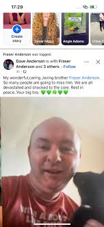 Deepest sympathy to Anna(Frank) Scobie, Brooke (Dan) Wischerman and the  rest of the Fraser Family