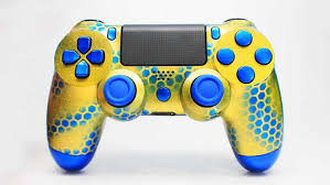 Official nintendo switch gamecube controller adapter smash bros authentic. Royal Blue Hex Custom Playstation 4 Controller Xbox One Controller Playstation 4 Ps4 Controller