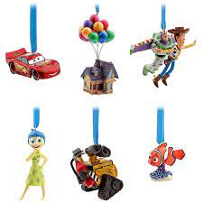 Disney Ornament Sets 30th Anniversary Disney Pixar Sketchbook Ornament Set Walmart Com