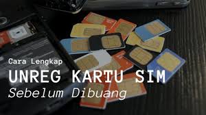 Cara Lengkap Unreg Kartu Sim Perdana Yang Sudah Tak Terpakai Lagi Halaman All Tribun Jogja