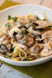 Chicken Mushroom Fettuccine Recipe Fettuccine Recipes Recipes Chicken Recipes