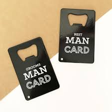 Check out the extensive collection of personalized bachelorette party gifts that includes, among others, bracelet flask, engraved marble coasters, heart bracelet, and trinket holder. Credit Card Bottle Opener Bachelor Party Gift Groomsman And Best Man Gift Ideas