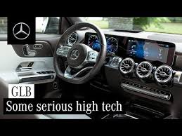 Cockpit Mbux High Tech Equipment In The New Glb Youtube Cockpit High Tech Mercedes Benz