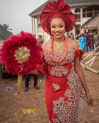Igboweddingng On Instagram Beautiful Bride Repost Froncense Oraukw Traditional Wedding Attire African Design Dresses Nigerian Wedding Attire