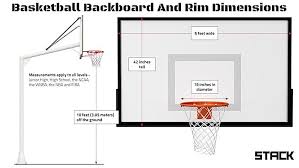 Basketball Backboard And Hoop Dimensions Stack Basketball Backboard Diy Basketball Basketball