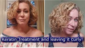 Sometimes your hair will need to detox or get used to a certain product. Keratin Treatment And Leaving Your Hair Curly Youtube