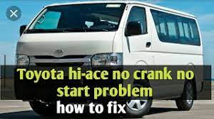 When this is the reason ur car doesnt start, for ur vehicle, does the starter still engage and crank the engine or no? Toyota Hiace No Start How To Fix Youtube