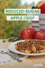 Reduced Sugar Apple Crisp Truvia Recipes Apple Crisp Recipes Healthy Dessert Recipes