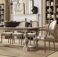Vintage French Round Upholstered Side Chair Restoration Hardware Dining Room French Country Dining Room Restoration Hardware Dining Table
